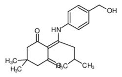 2-{1-[4-(羥甲基)苯氨基]-3-甲基亞丁基}-5,5-二甲基-1,3-環(huán)己二酮